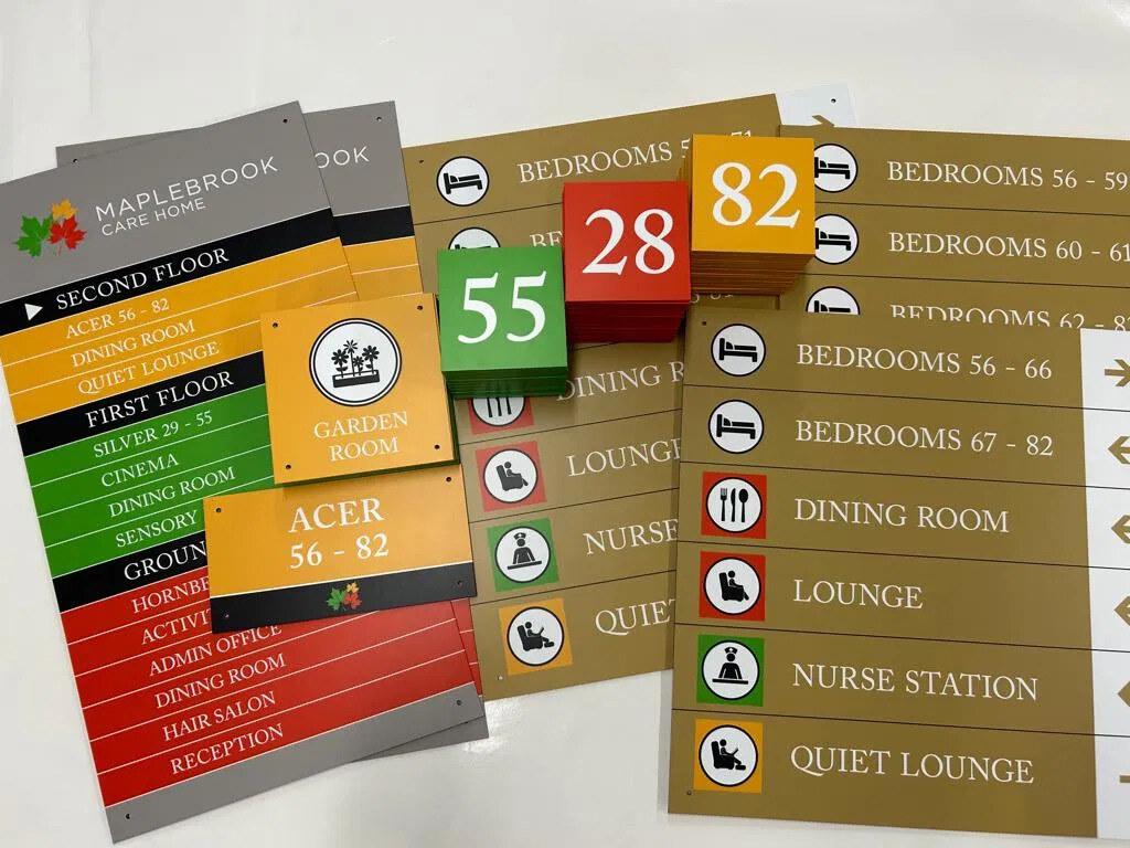 Care Homes signage