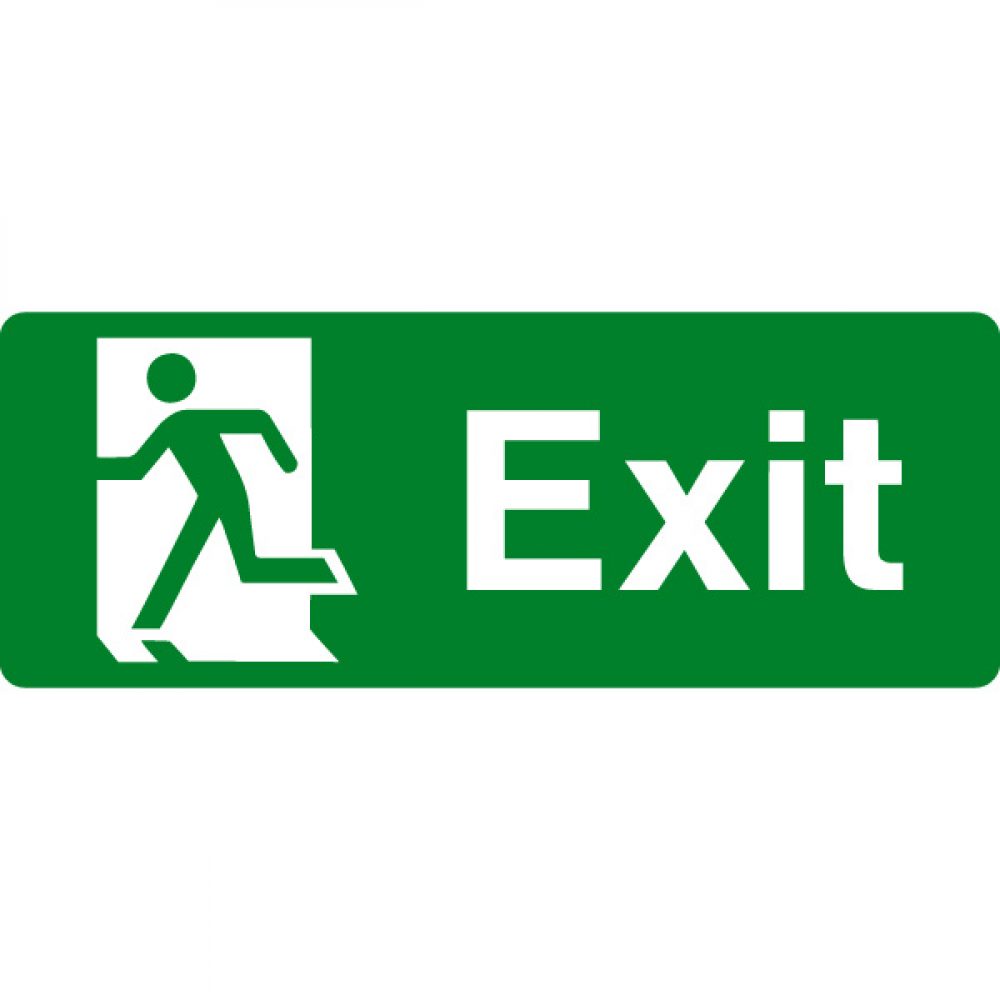 Display Signs Buy Fire Exit Right Sign